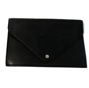 Black Envelope Clutch Colorplay Travel Business